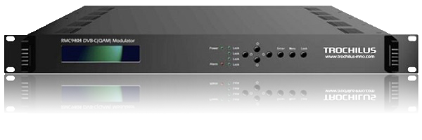 RMC9404 Four-Channel ASI or Tuner to QAM Modulator